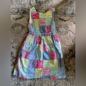 Girls Vineyard Vines Patchwork Dress size 8